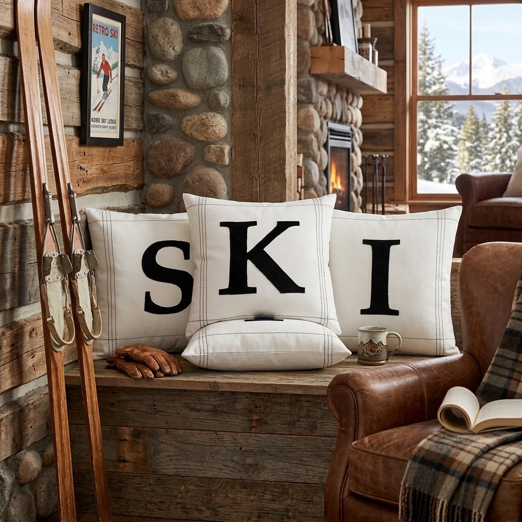 Cojines SKI en color blanco