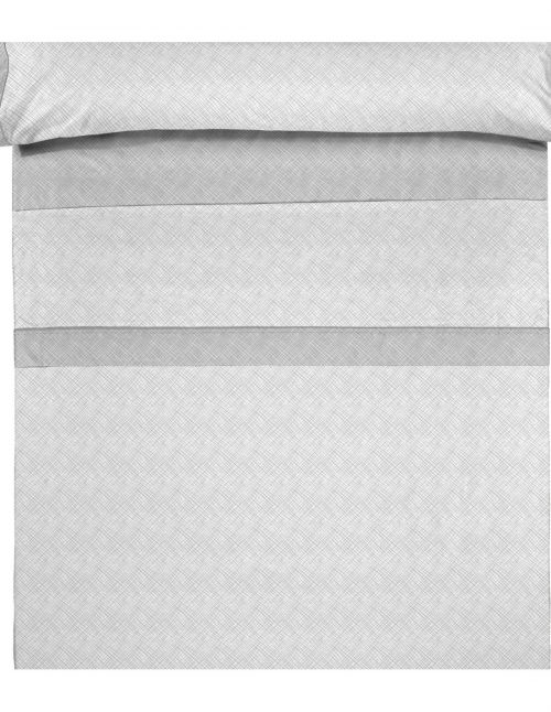 Juego Sábana Pierre Cardin Eiffel color gris cama 180