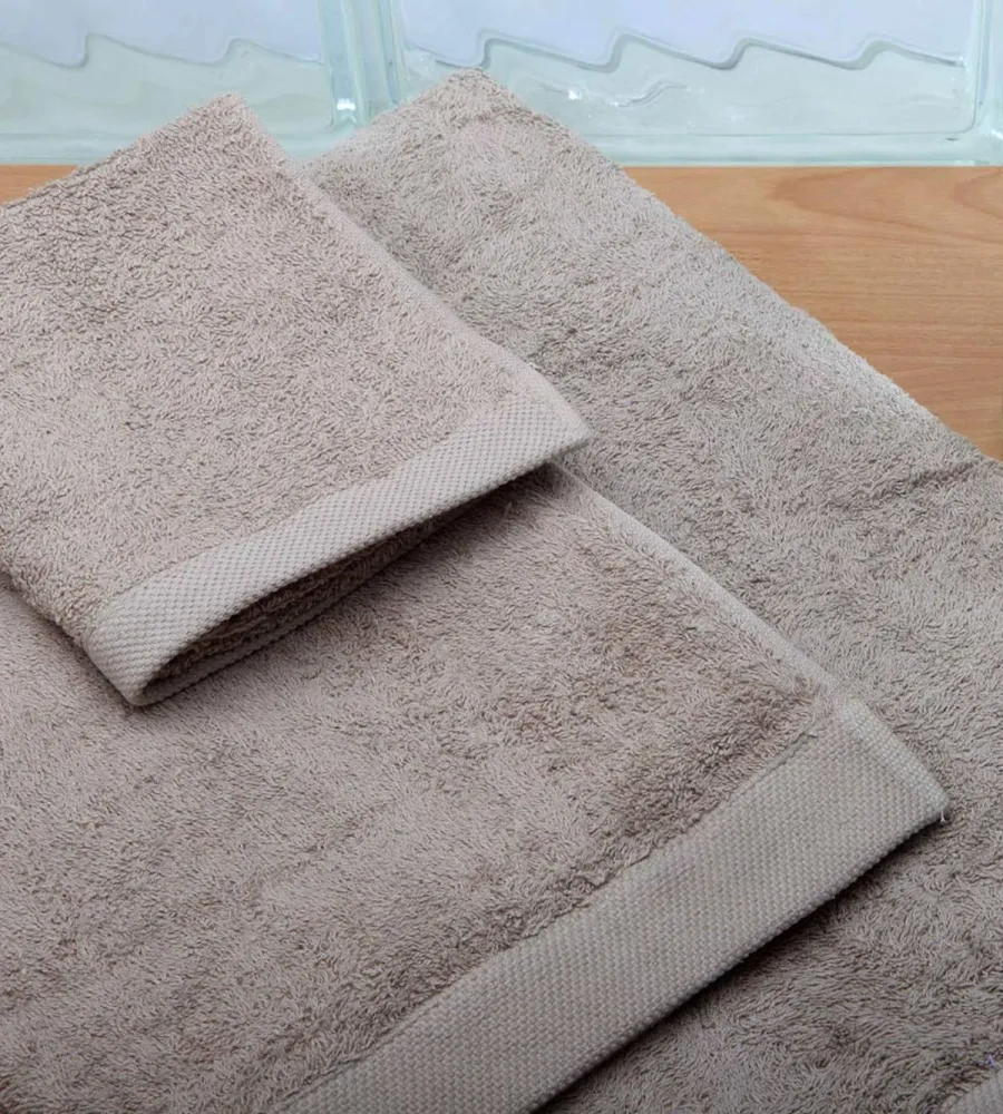 Juego de 3 toallas Burrito Blanco Piedra